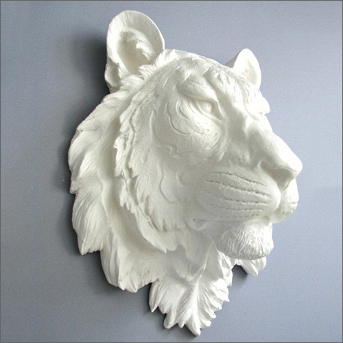 3 Feet FRP Animals Statue For Wall Decor