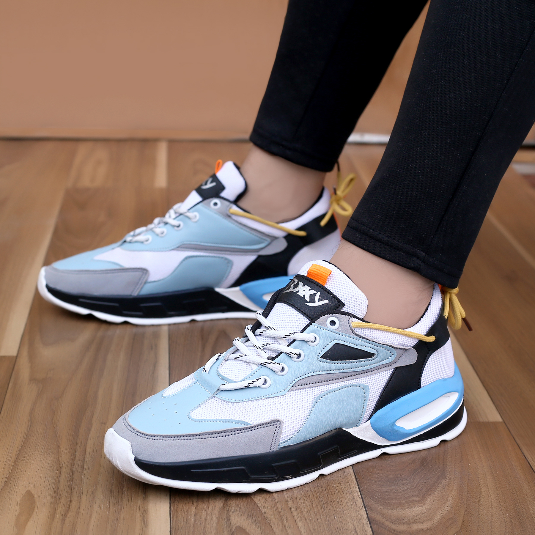 MENS SPORT BLUE SPORTS SHOES