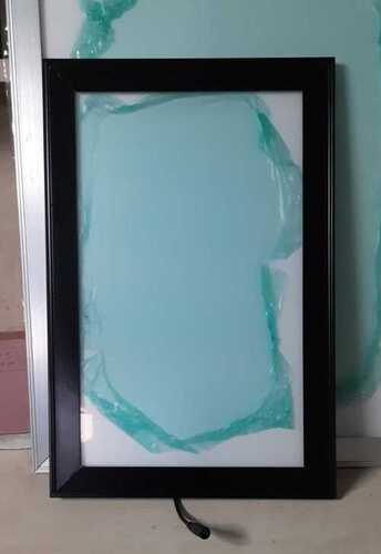 Clip on frame size 12 x 18 black powder coated