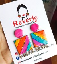 Resin Handmade Earrings