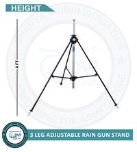 3LEG IRON RAIN GUN STAND