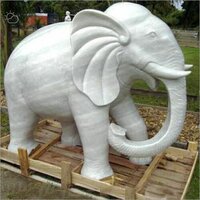 Natural White Stone Artifacts