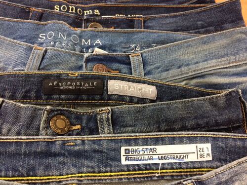 Men Branded Jeans All Mix Export Brands