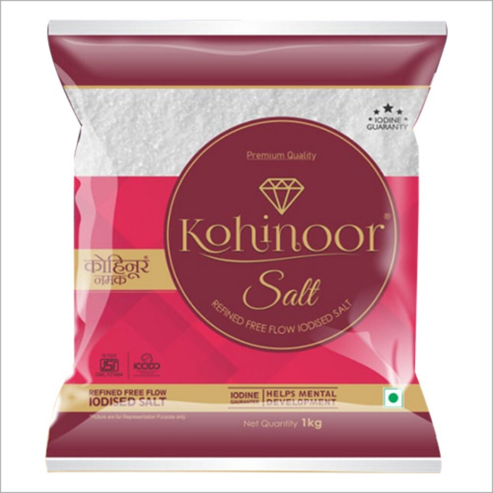 Refined Free Flow Iodized Salt - Purity: High