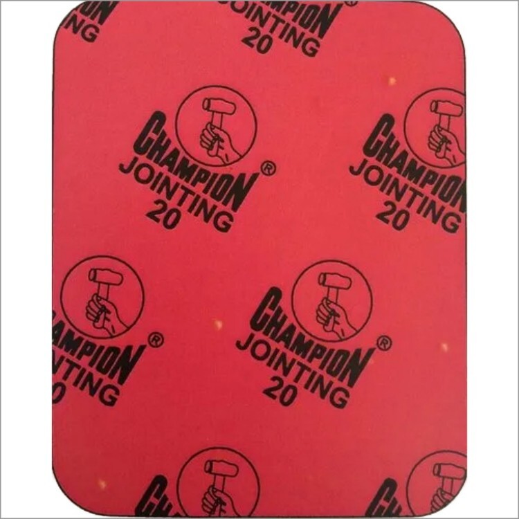 Champion Style 20 Metallic Asbestos Fibre Jointing Sheets - Color: Red