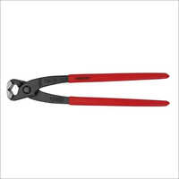 Tower Pincer Pliers - Steel Material, Elongate Shape , Black Head And Red Rubber Handle