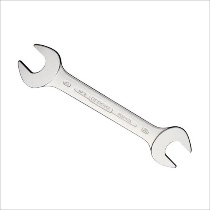 Double Open End Spanners - Color: Silver