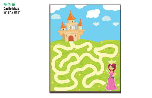 Castle Maze (Educational Wooden Tray)