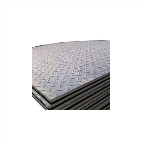 Chequered Plate - Stainless Steel, Hot Rolled, Powder Coated | Industrial Grade Steel Plate with Enhanced Durability and Strength