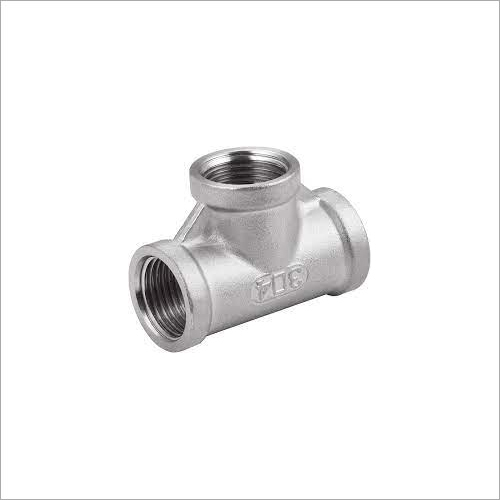 SS Tee - Stainless Steel | Silver Color, Varnished Surface Treatment