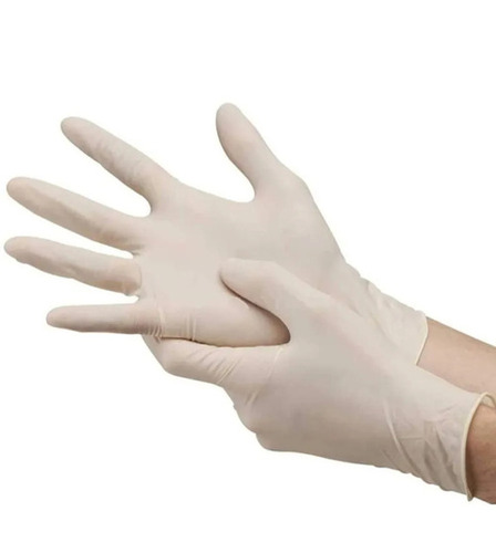 White Latex Glove Powdered