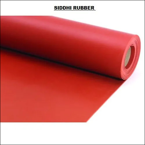 Red Silicone Rubber Sheet Hardness: 60+/-5 Shore A