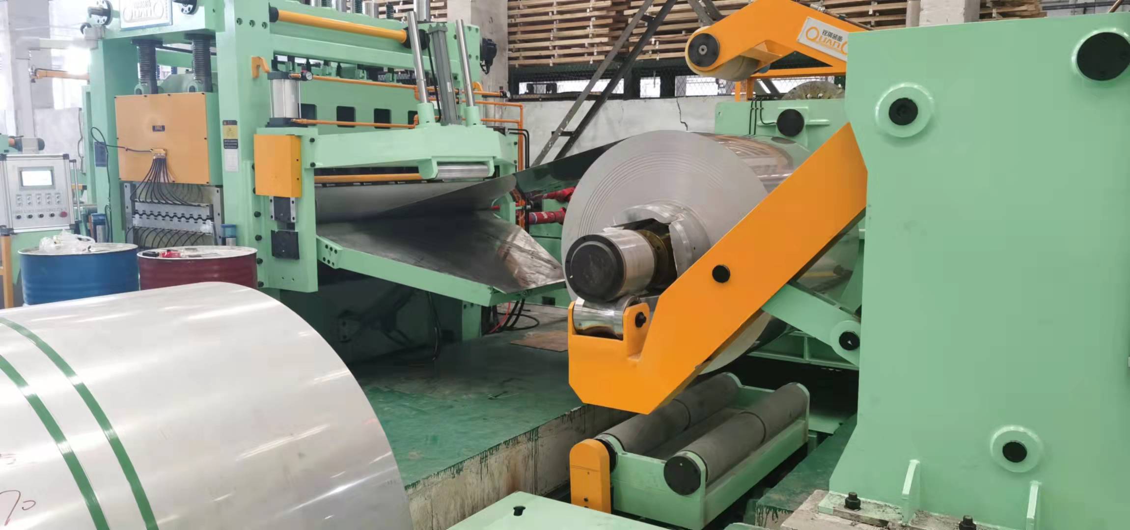 Stainless Steel Flying Shear Cut To Length Line