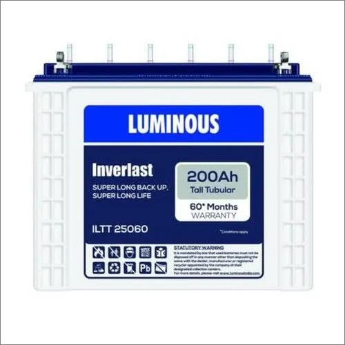 200Ah Iltt25060 Luminous Inverlast Battery Weight: 62.2  Kilograms (Kg)