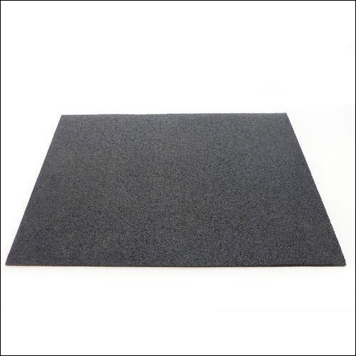Black Epdm Rubber Flooring Mat