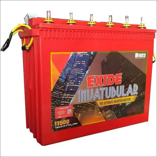 Exide It500 Inva Tubular Battery Battery Capacity: <150Ah Ampere-Hour  (Ah)