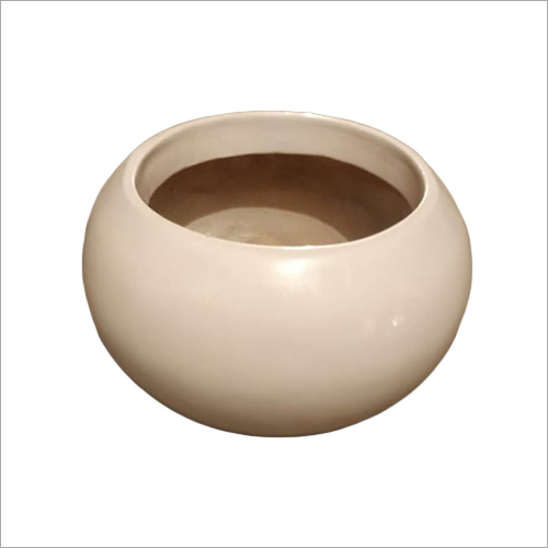 Fiber Pot - Fiber Material, Large Capacity up to 1000 kg, Peach Color - Smooth Surface, Ideal for Residential & Commercial Use