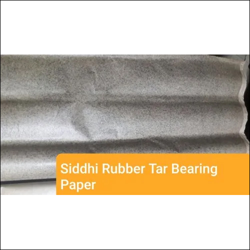 Tar Bearing Paper