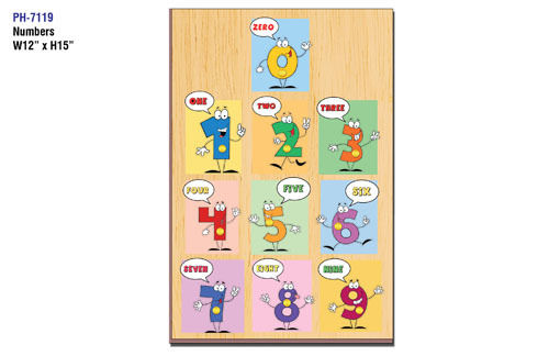 Numbers (Educational Wooden Tray Set)