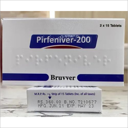 Pirfeniver 200 Mg (Pirfenidone 200)