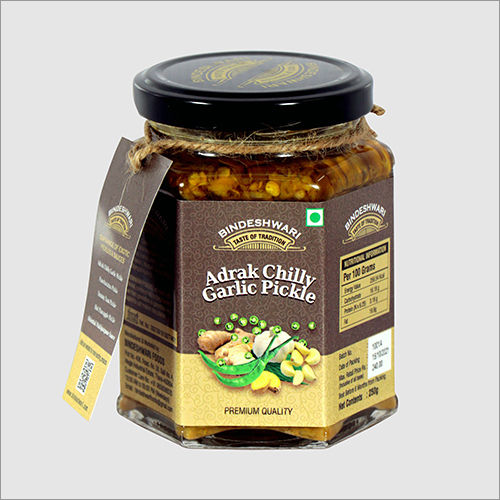 250 GM Ginger Chilli Garlic Pickle