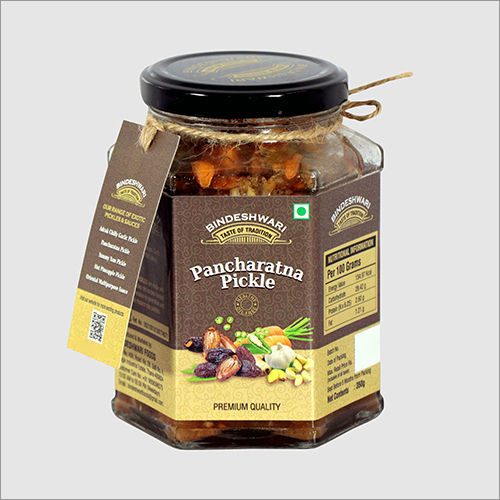 Healthy 350 Gm Panchratna Pickle