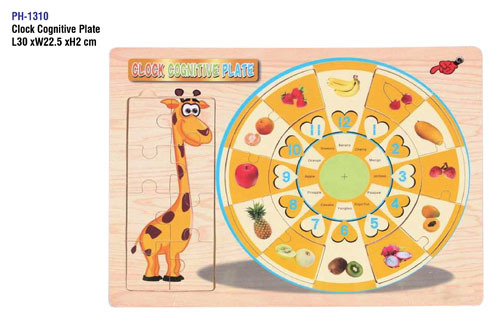 Clock Cognitive Plate.