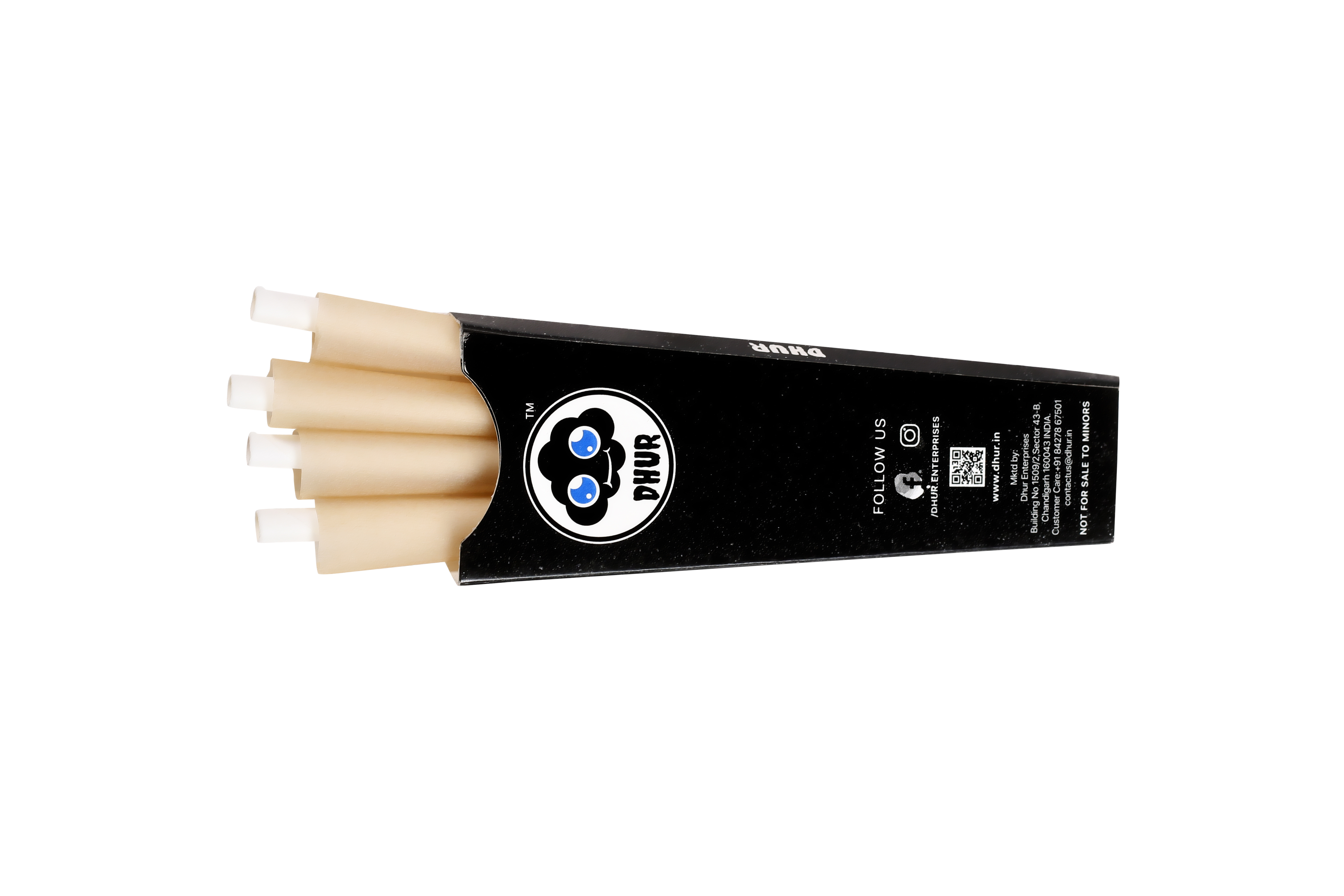 Pack of 4 white Rolling paper