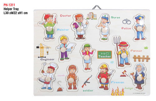 Helper Tray(Educational Wooden Tray)