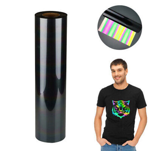 20 inch Rainbow Reflective heat transfer vinyl film used for t-shirt