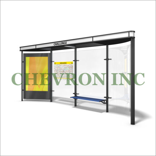 Stainless Steel Bus Shelter