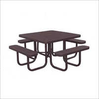Square Picnic Table Application: Garden