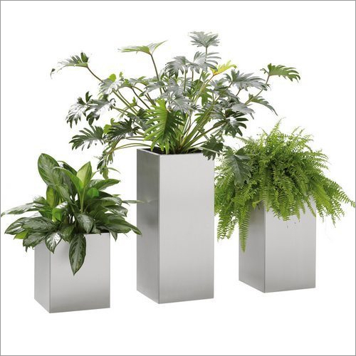 Outdoor Stainless Steel Planter
