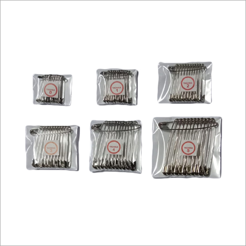 All Rodium Plated Safety Pins