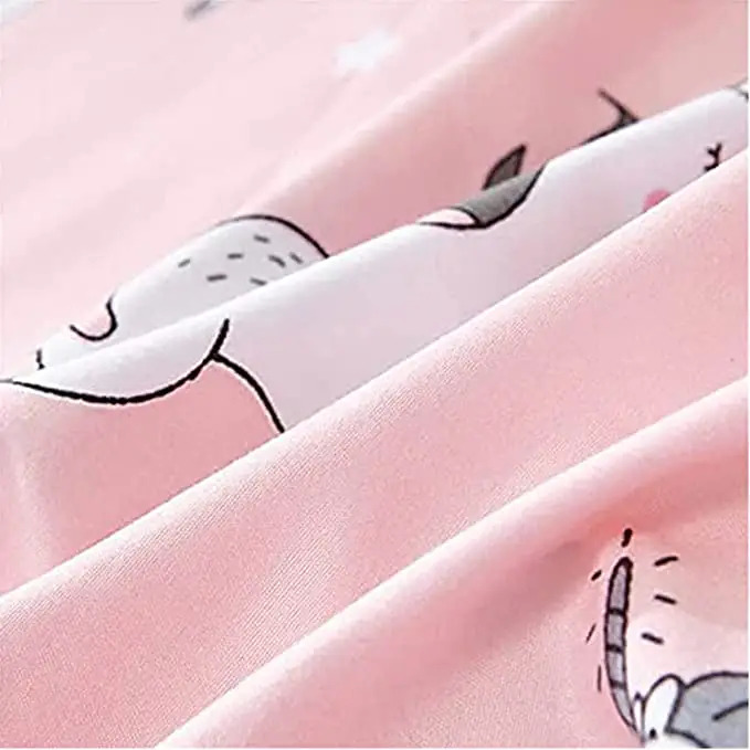 Cartoon Print Reversible Ac Blanket