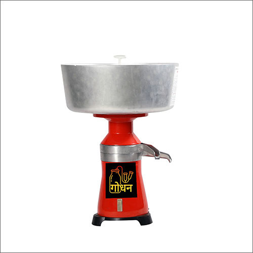 Red-Silver Godhan Cream Separator