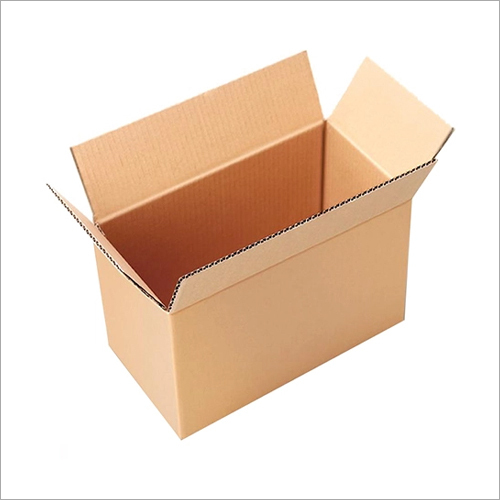 Matte Lamination Brown Plain Corrugated Box