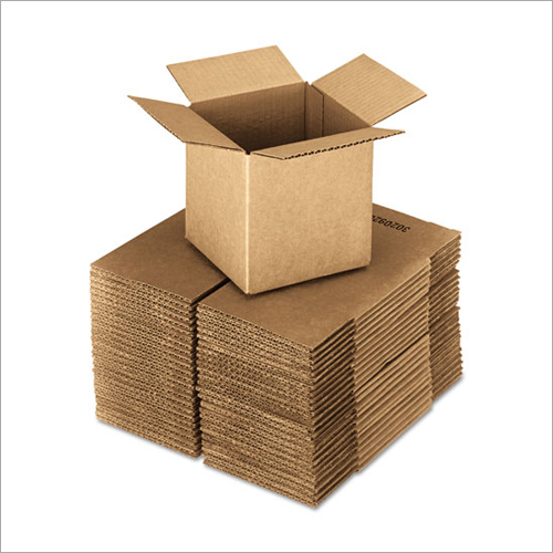 Matte Lamination Cubed Fixed Depth Shipping Boxes