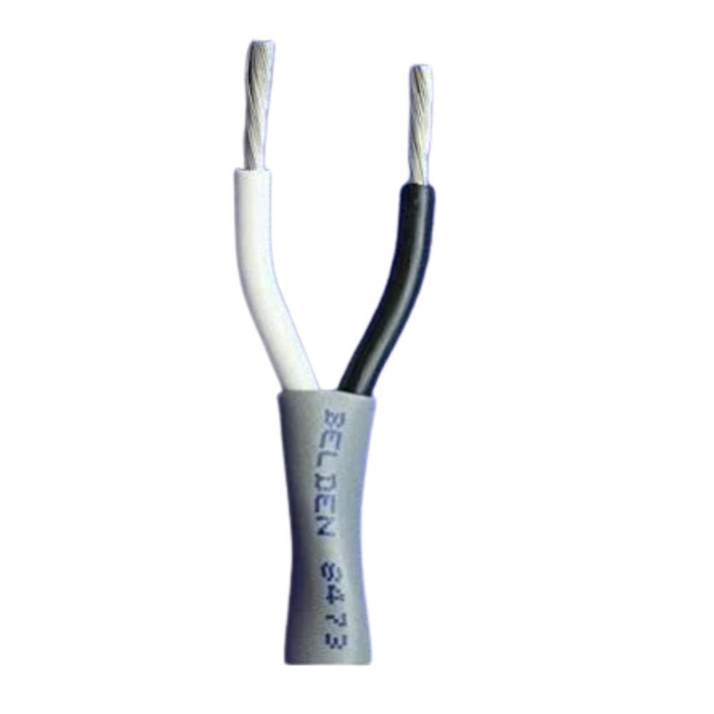 Belden Speaker Cable - Tinned Copper 16AWG (19x29) with PVC Insulation | Industrial & Telecommunication Use, Armored PVC, Black Jacket, 110-215V Voltage, Multicolor Connectors, 1-Year Warranty