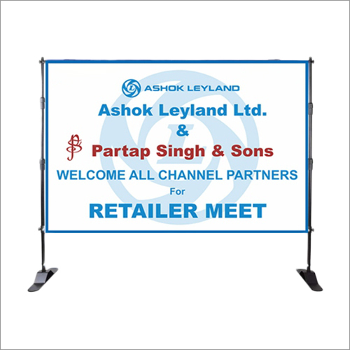 Promotional Rollup Standee Application: Commercial