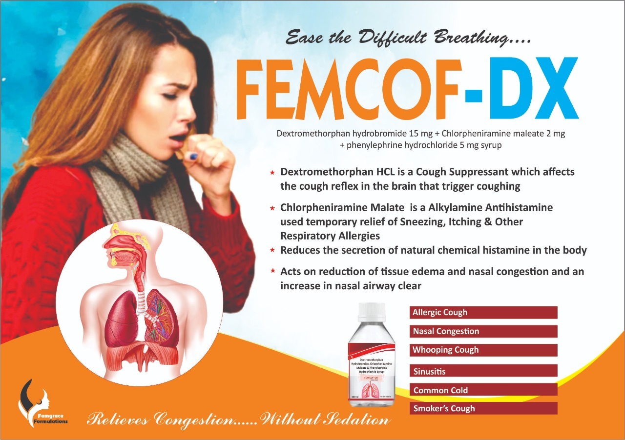 FEMCOF-DX SYRUP 100ML