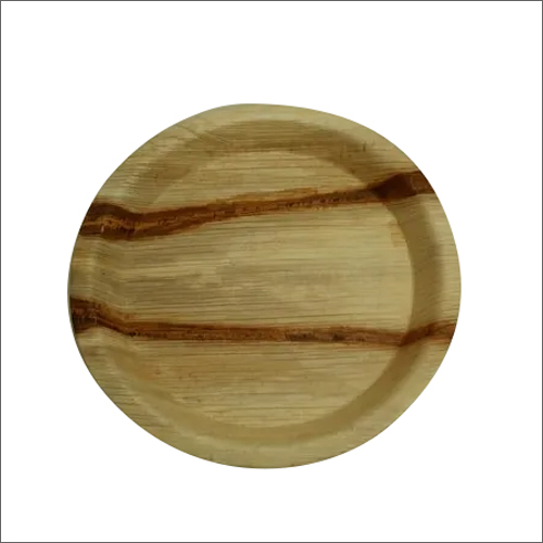 Areca Leaf Round Plate