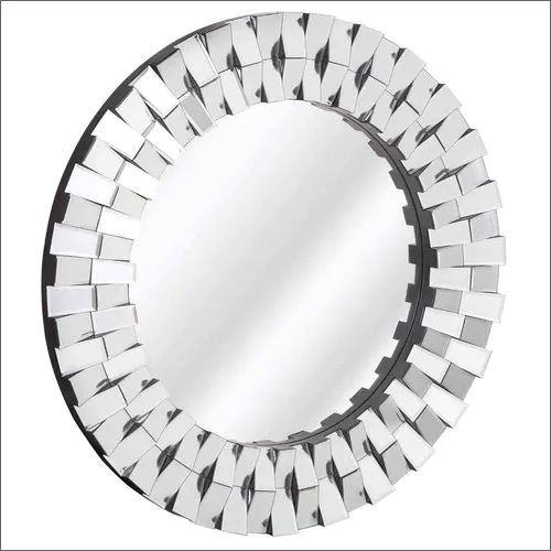 Modern Round Designer Looking Mirror