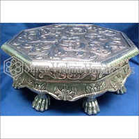 Eco-friendly Silver Metal Cladding Chowki