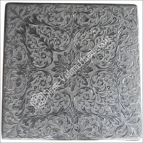 Silver Embossed Panel