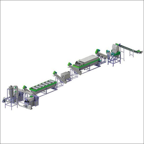 Automatic Ldpe Hdpe Waste Washing Plant