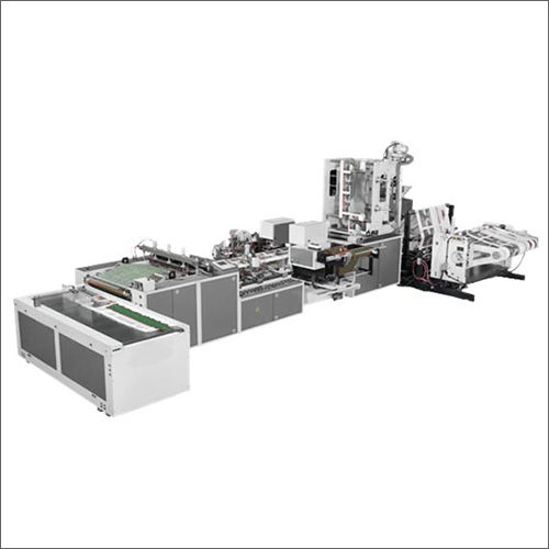 Automatic Soft Loop And Patch Handle Bag Machine