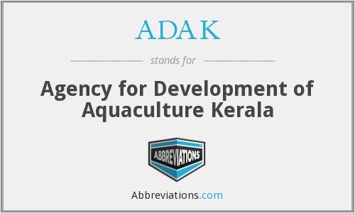 Agency For Development of Aquaculture Kerala Tender Information