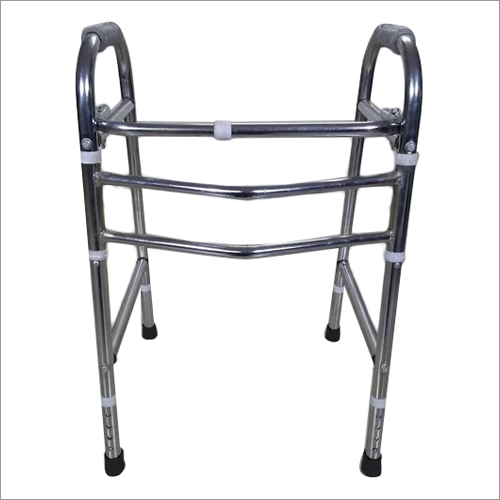 Stainless Steel Adjustable Folding Walker By BOBBY SURGICAL PRIVATE LIMITED