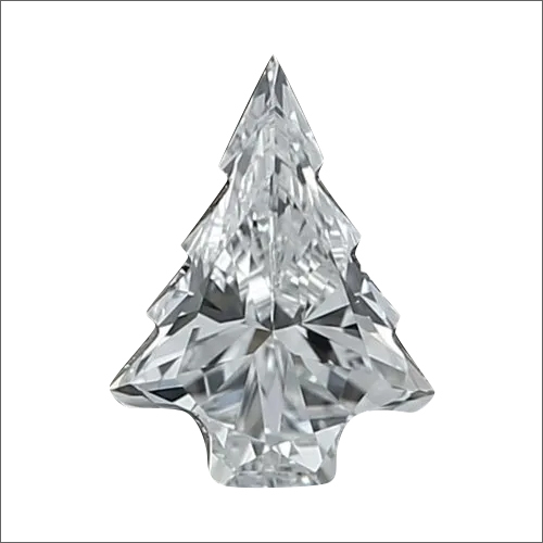 White Christmas Tree Shape Diamond